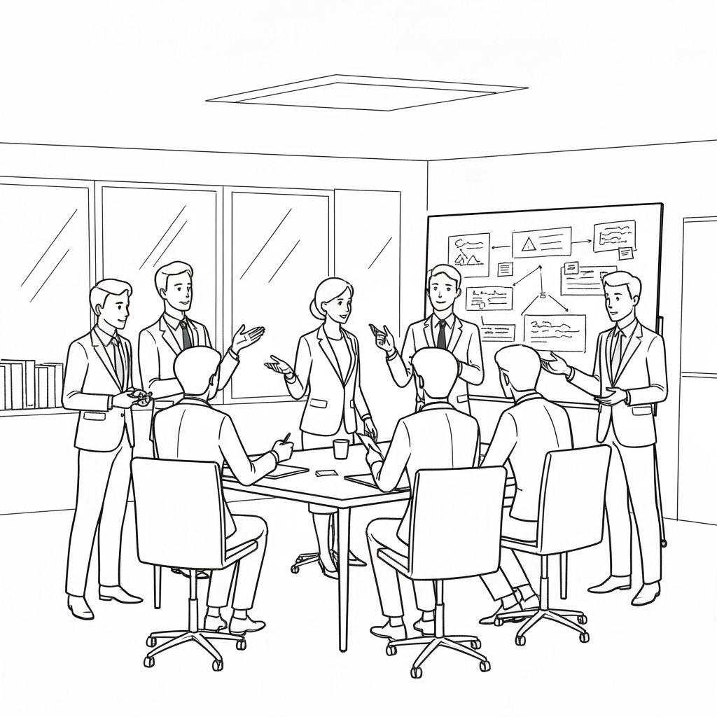 People working together